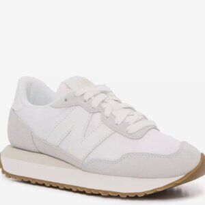 New Balance 237 Running Shoe,in Grey/White, Women's Size 6.5/Men's 5, New in Box